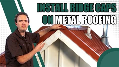 metal ridge cap from porch to house|metal roof ridge cap instructions.